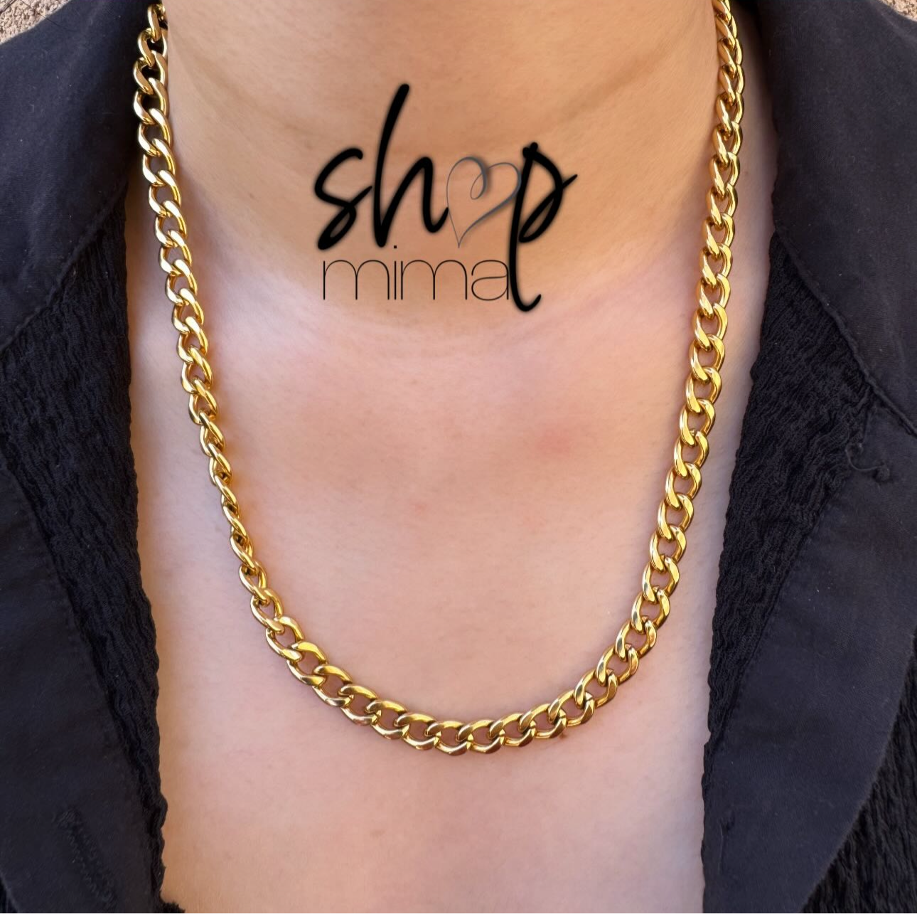 ANICE STAINLESS STEEL NECKLACE