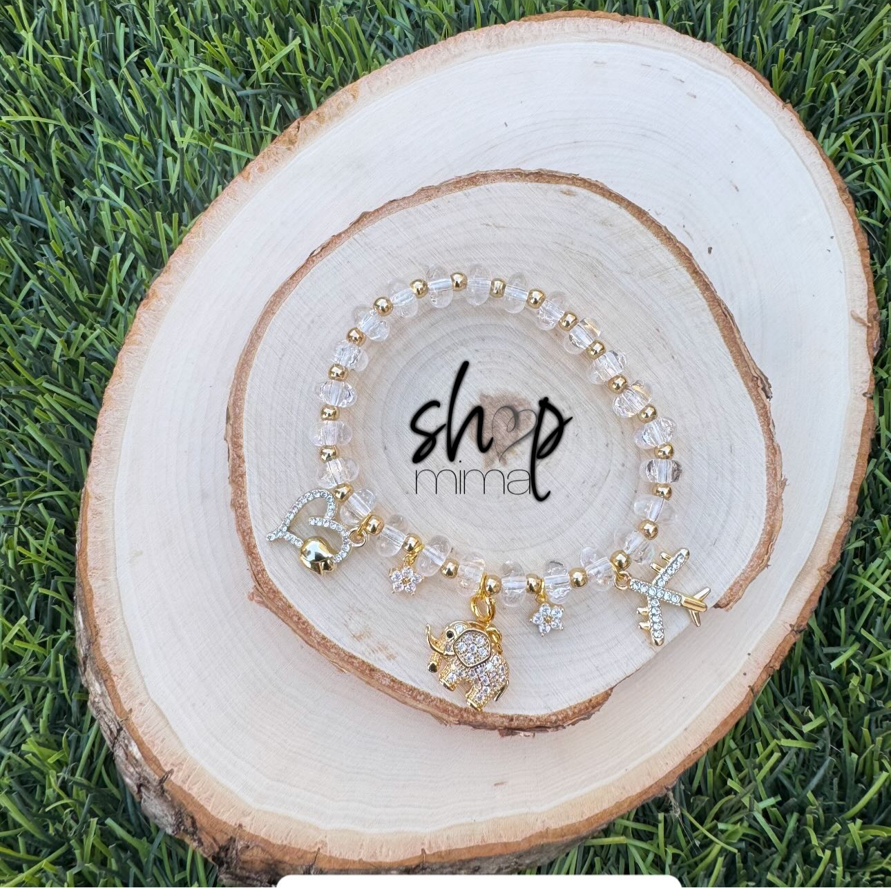 CLEAR DE LA SUERTE BRACELET MADE BY TANIAXO