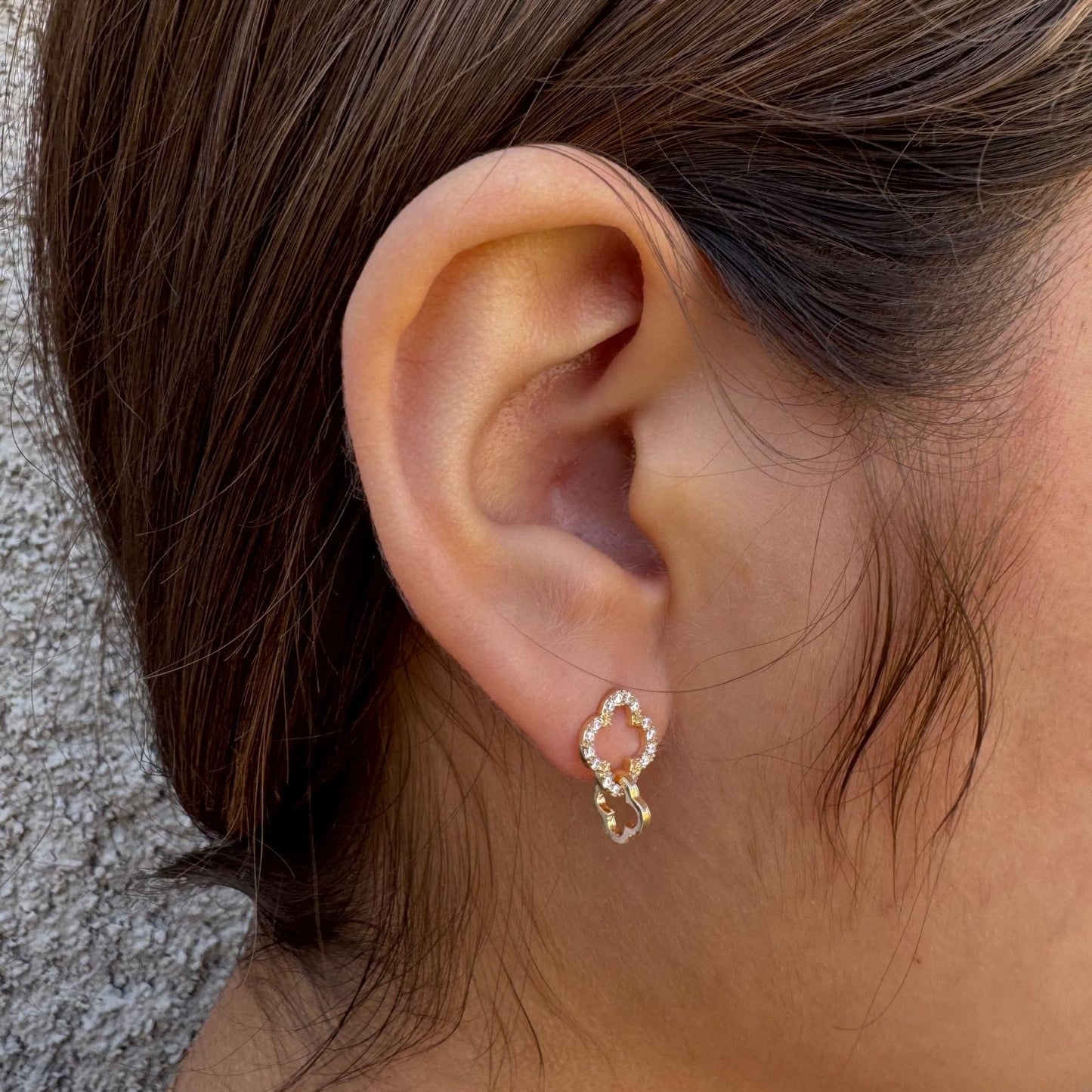 CUTE CLOVER EARRINGS
