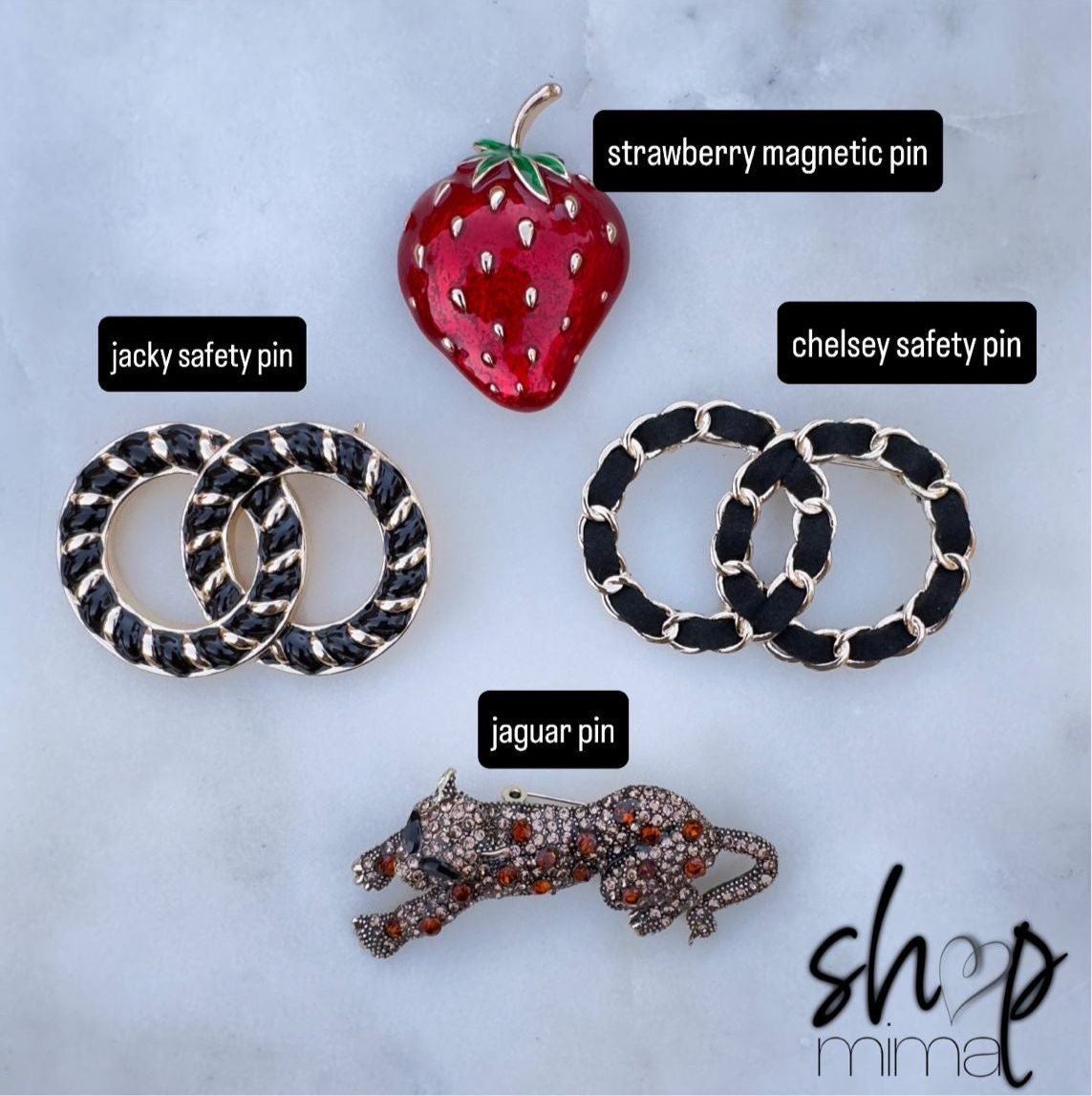 FASHION BROOCHES