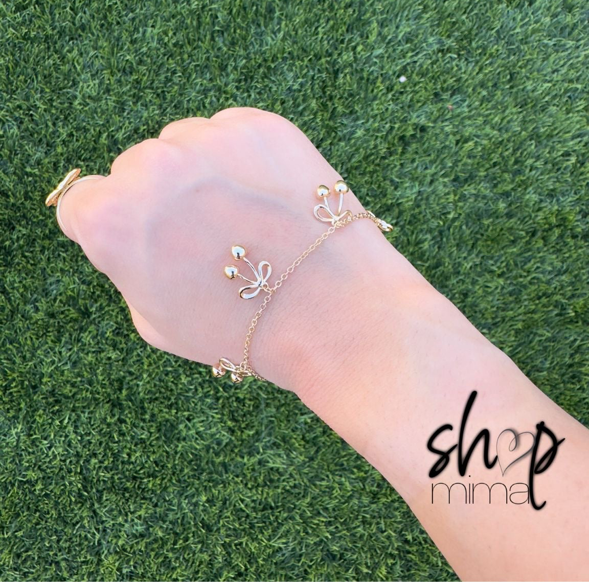 CHERRY GO ROUND BRACELET