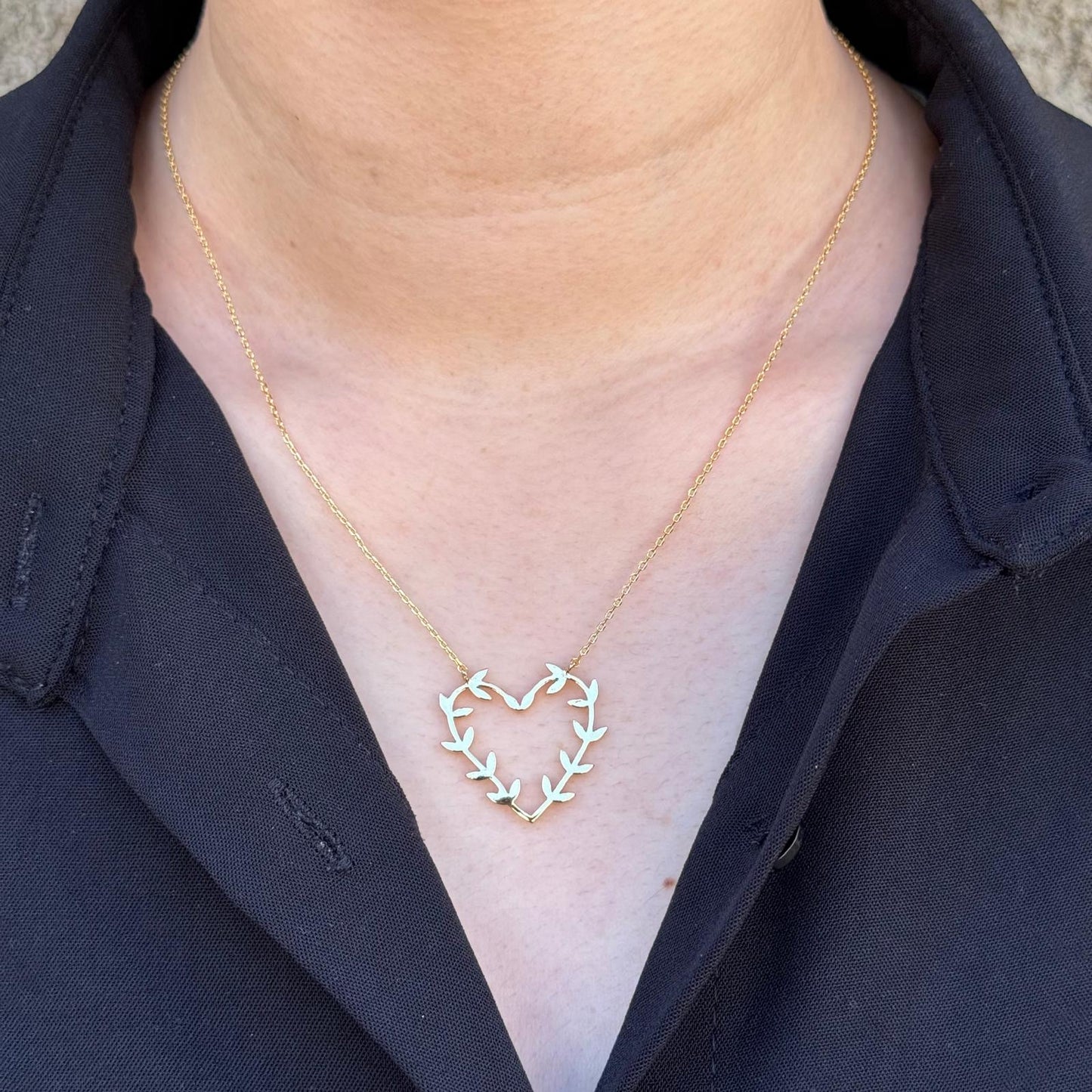 LULU HEART NECKLACE