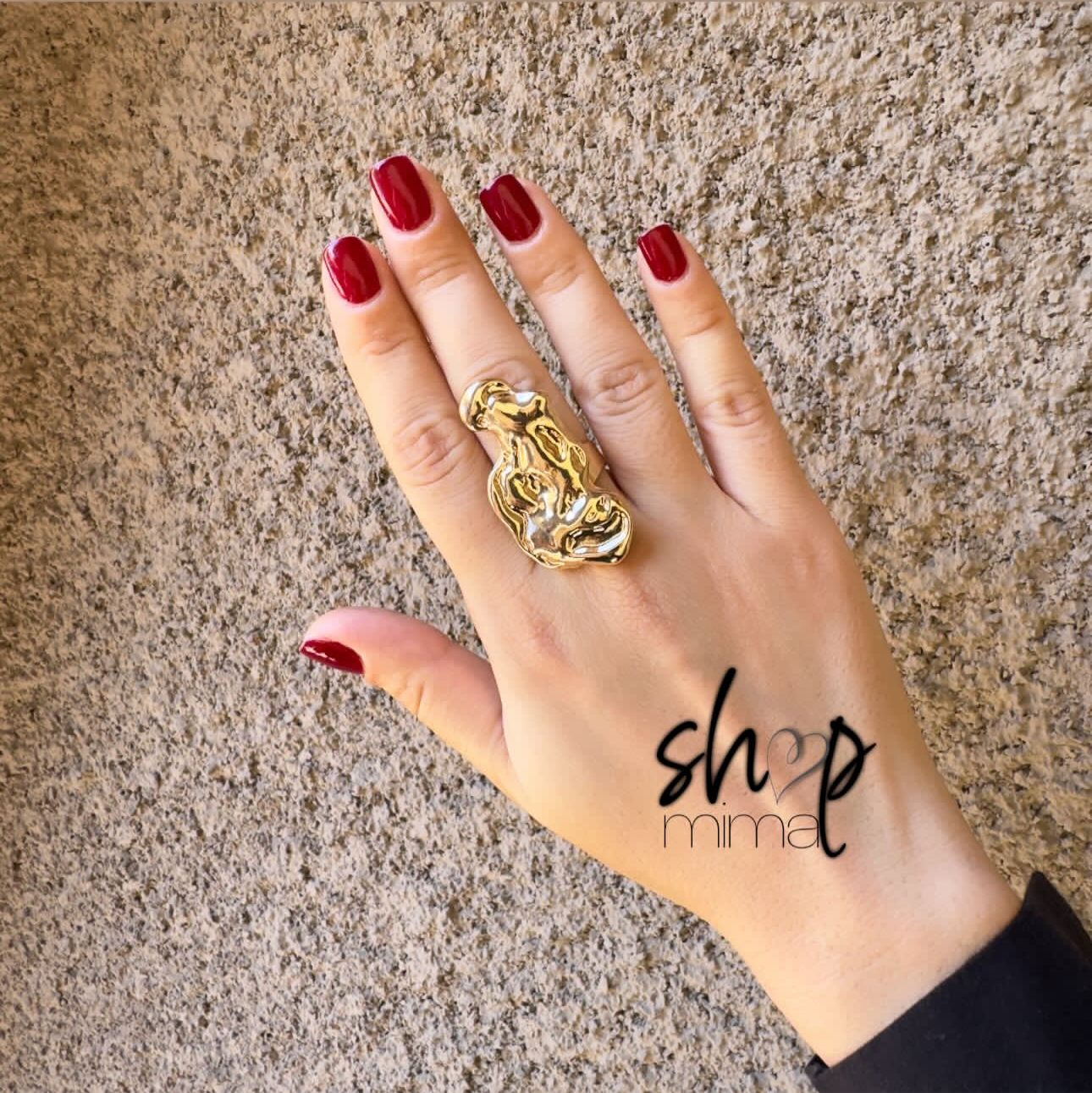 CLOUDY VIBES RING ADJUSTABLE