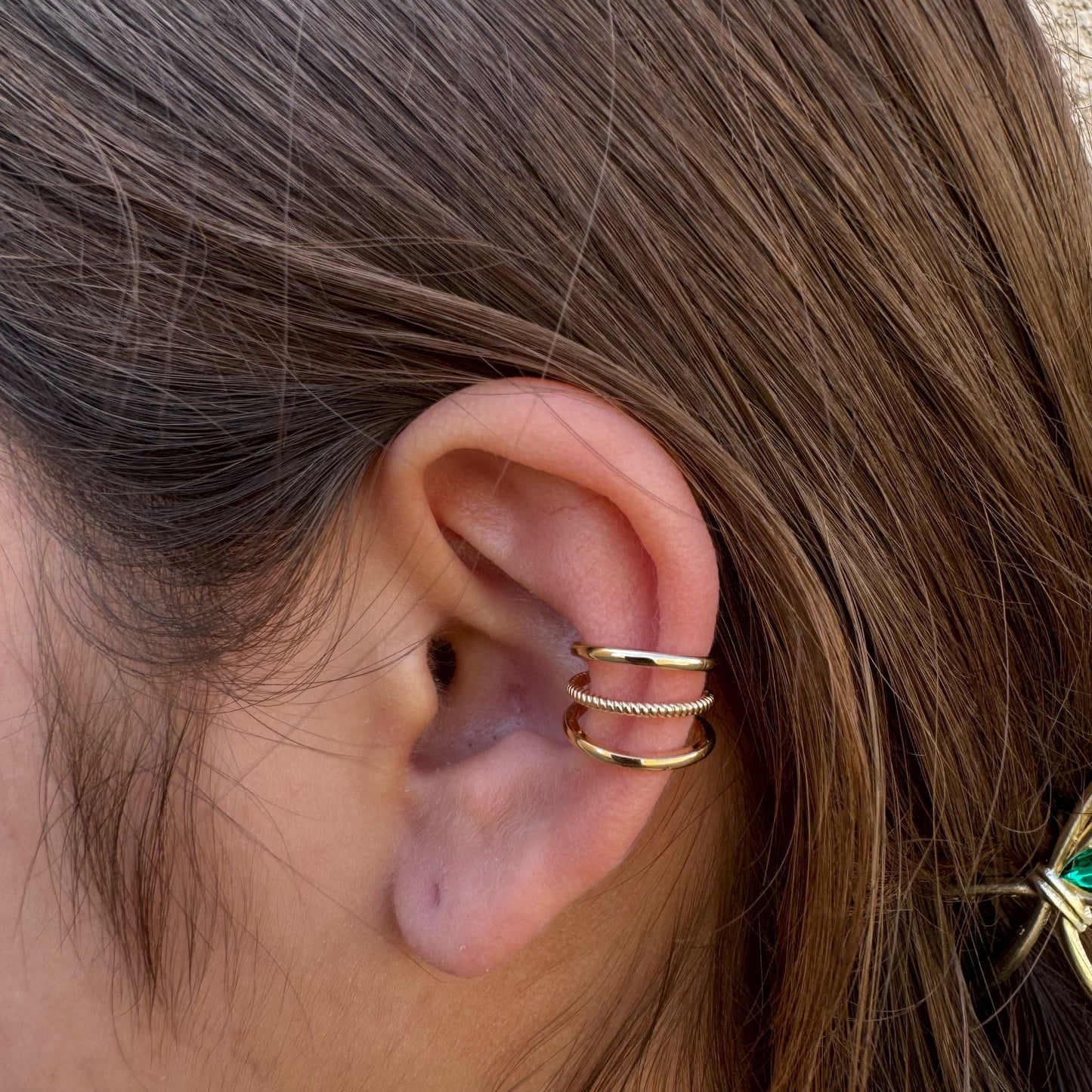 MIREYA EAR CUFF INDIVIDUALLY (LAYERED)