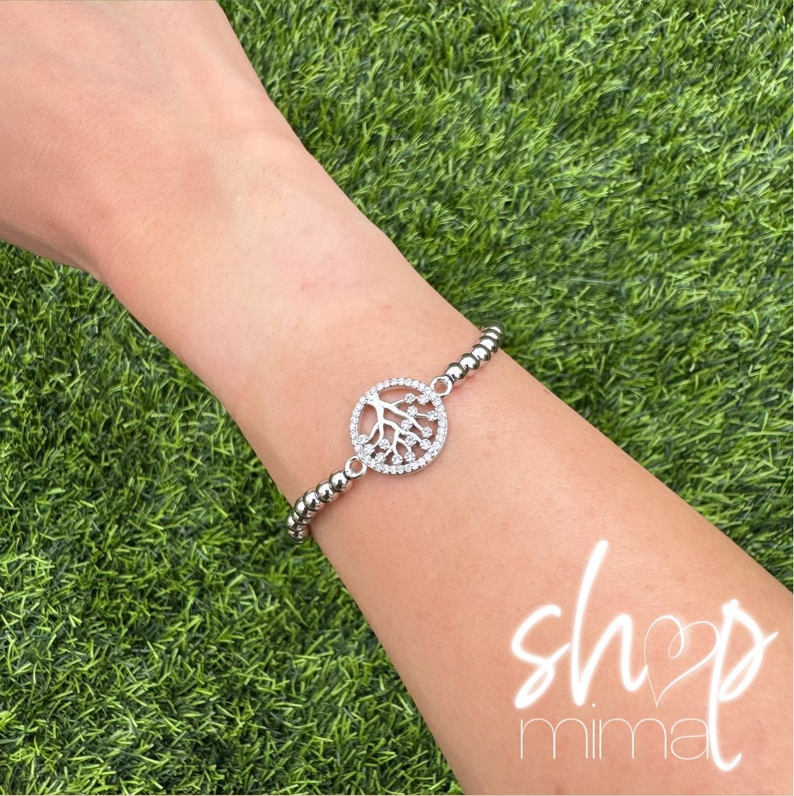 TREE OF LIFE STAINLESS STEEL BRACELET