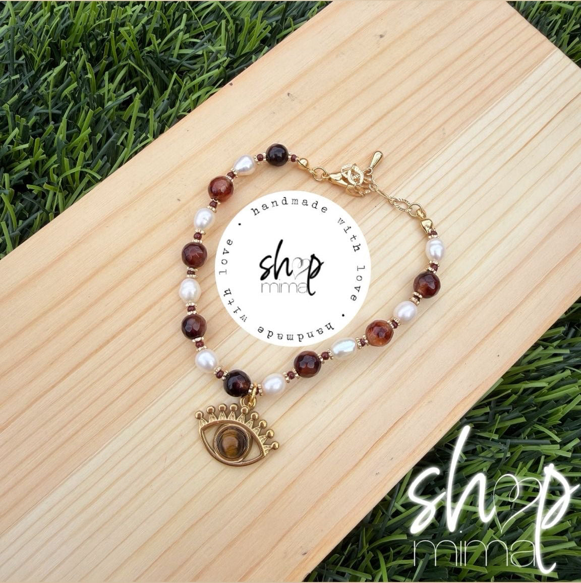 OJO DEL TIGRE BRACELET HANDMADE BY TANIAXO