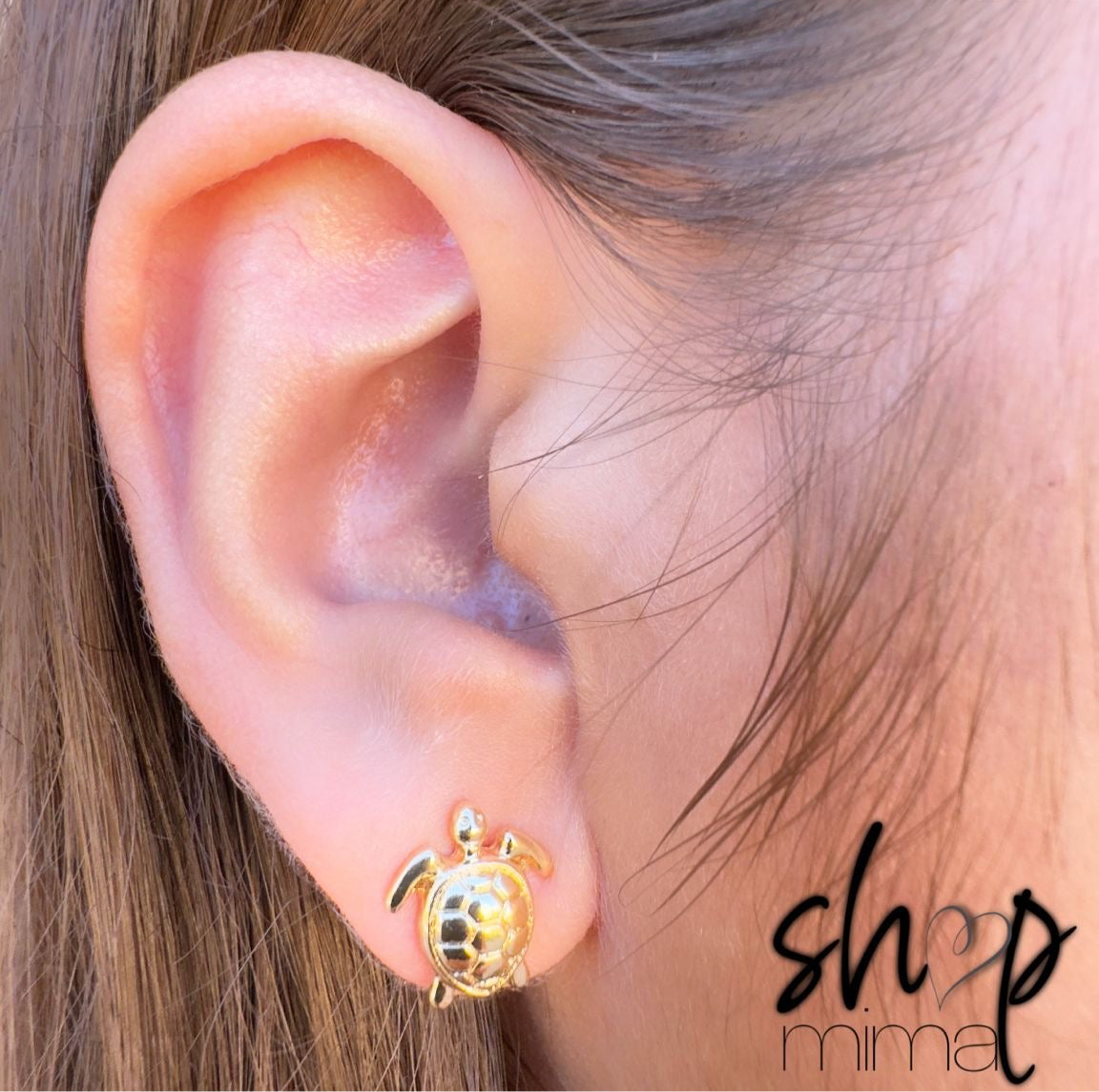 TURTLE DE LA SUERTE EARRINGS
