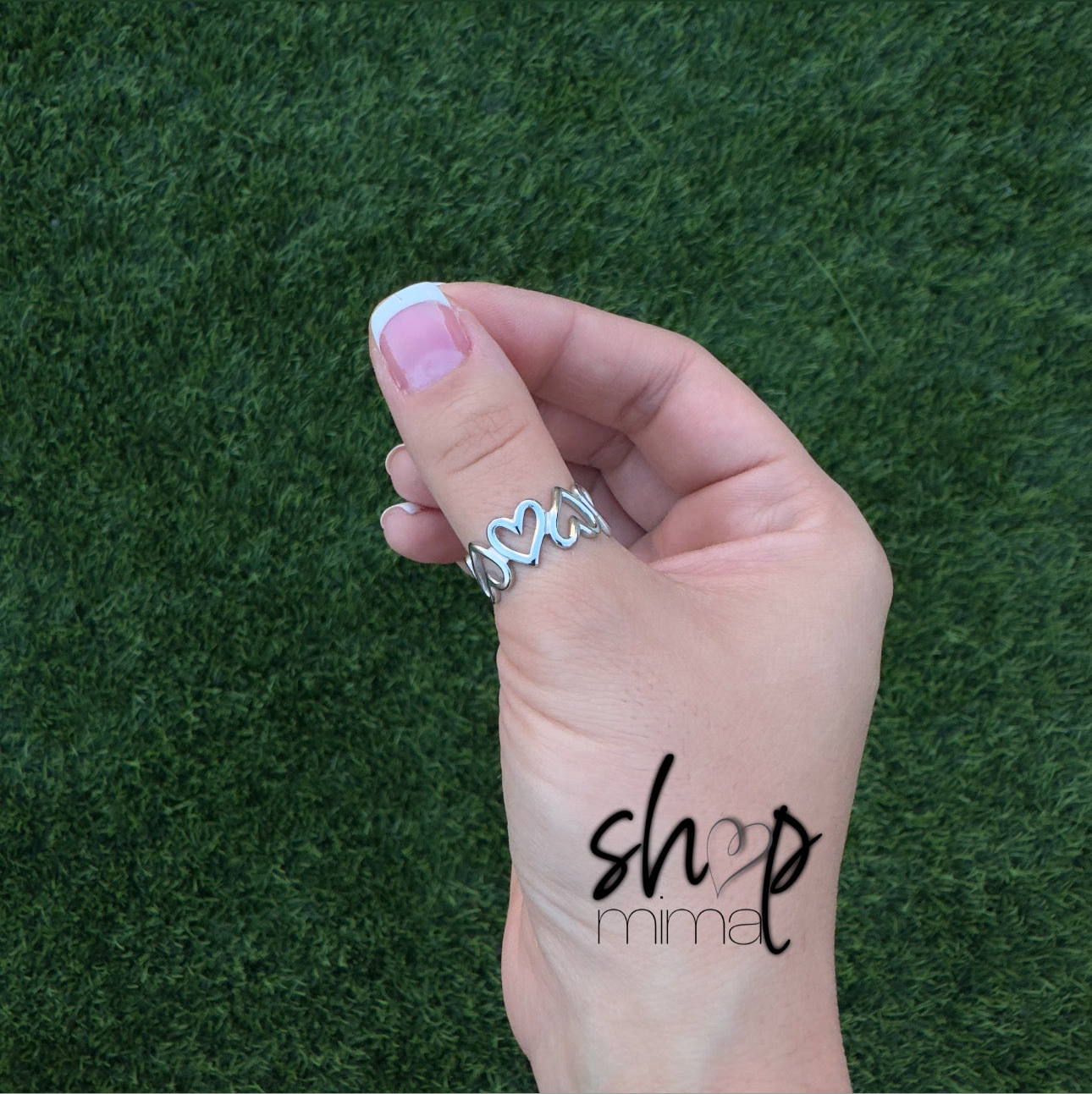 MIL CORAZONES RING ADJUSTABLE