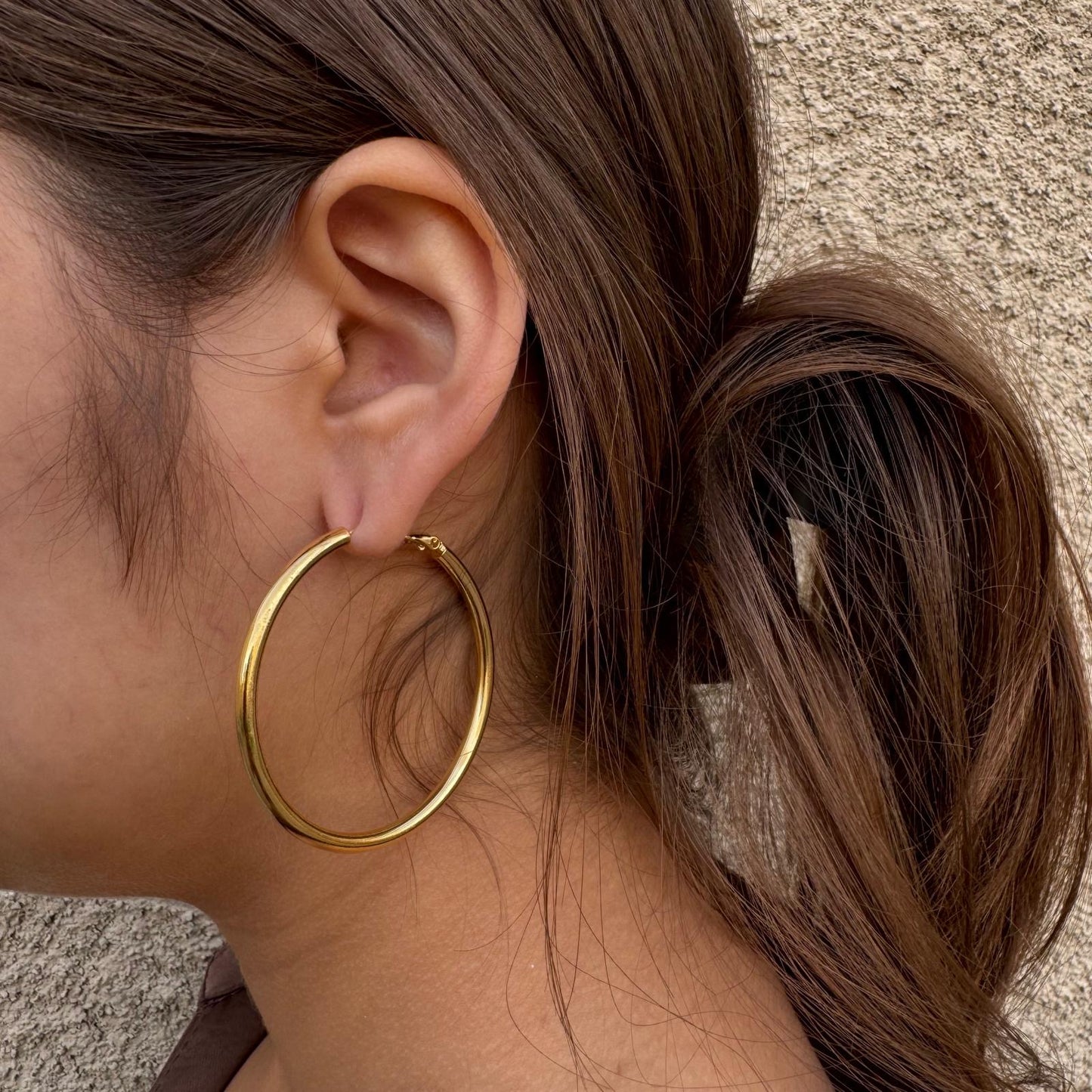 LESLIE HOOPS EARRINGS
