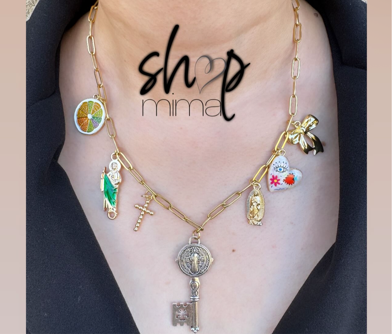 FUN CHARMS NECKLACE MADE BY TANIAXO