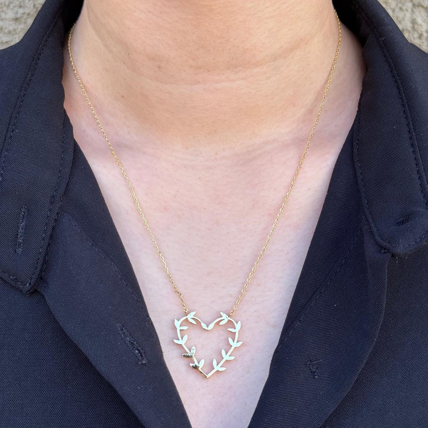 LULU HEART NECKLACE