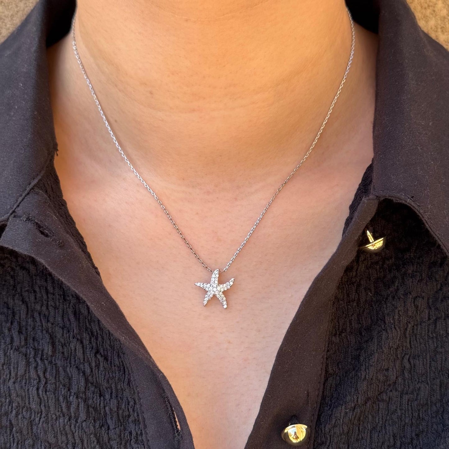 MINI STARFISH NECKLACE