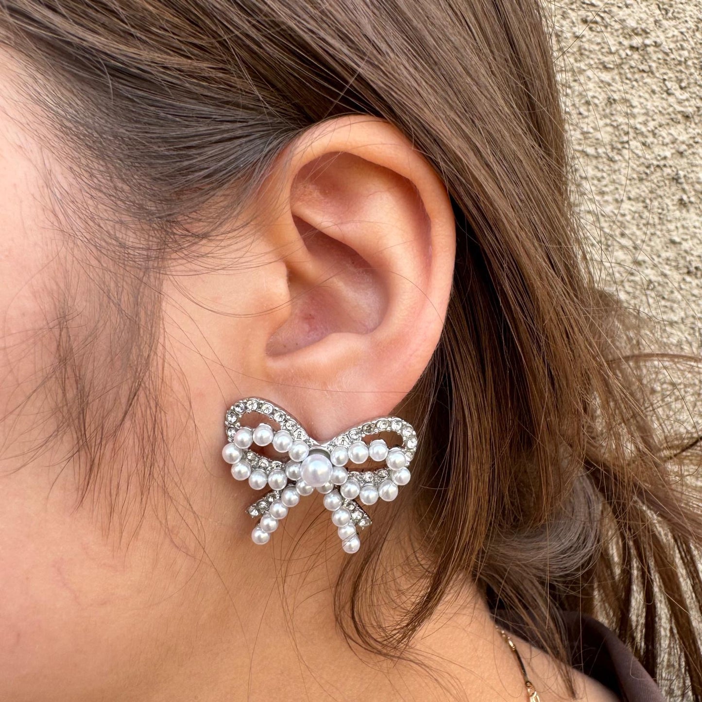 JULIETA BOW EARRINGS