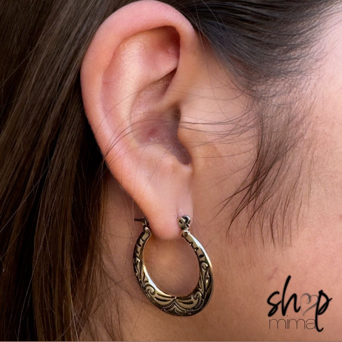 TRINIDAD HOOPS EARRINGS