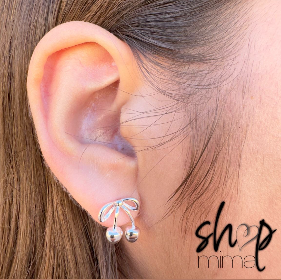 DAINTY CHERRY EARRINGS