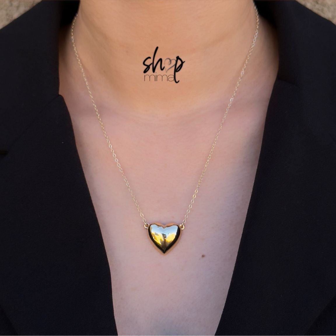 90S HEART NECKLACE