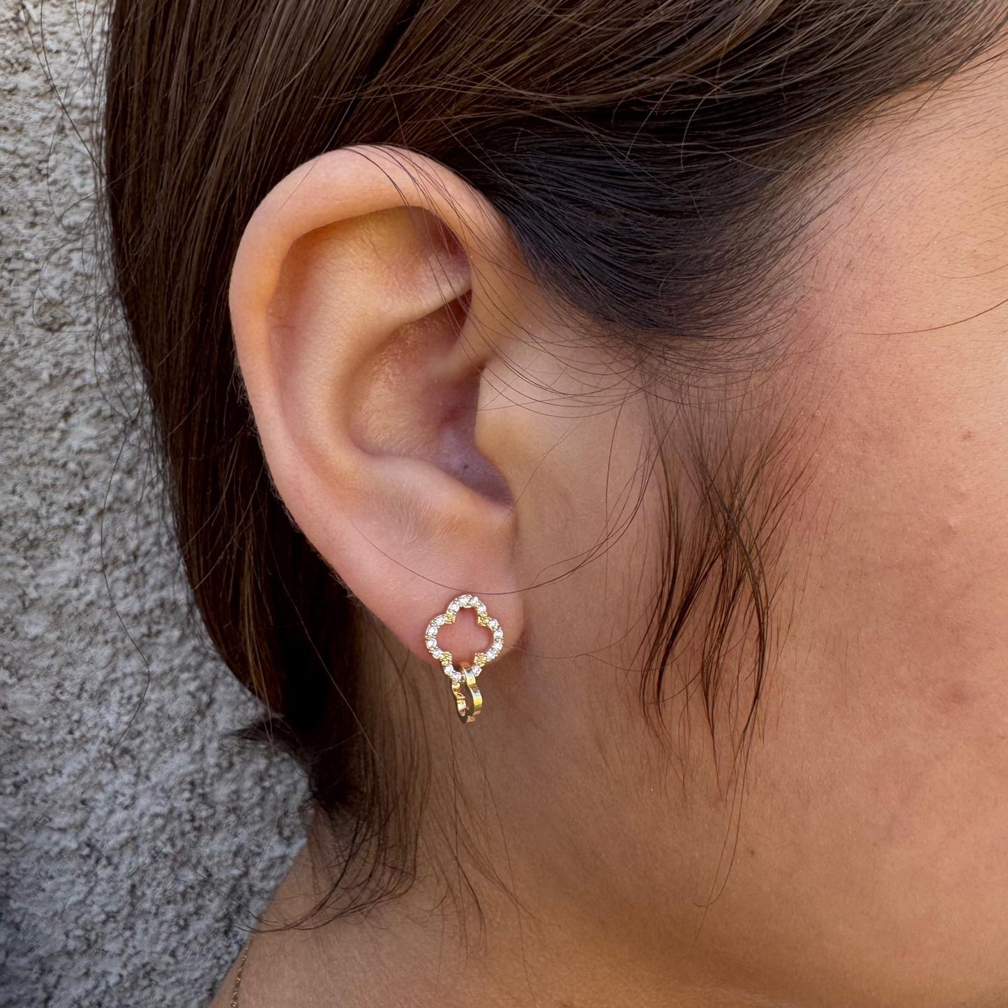 CUTE CLOVER EARRINGS