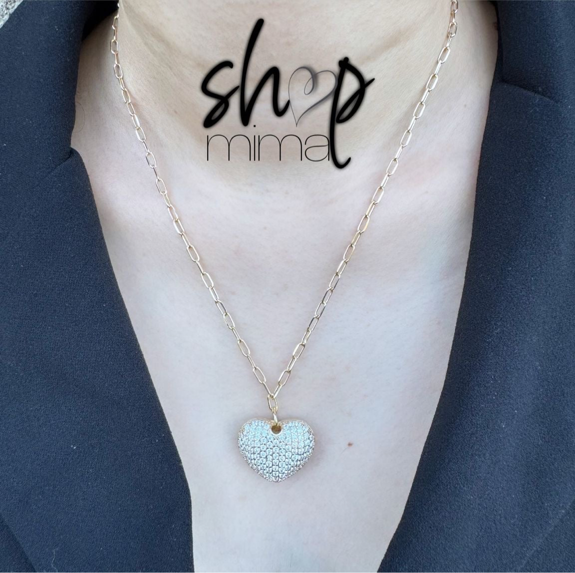 ORELIA HEART NECKLACE