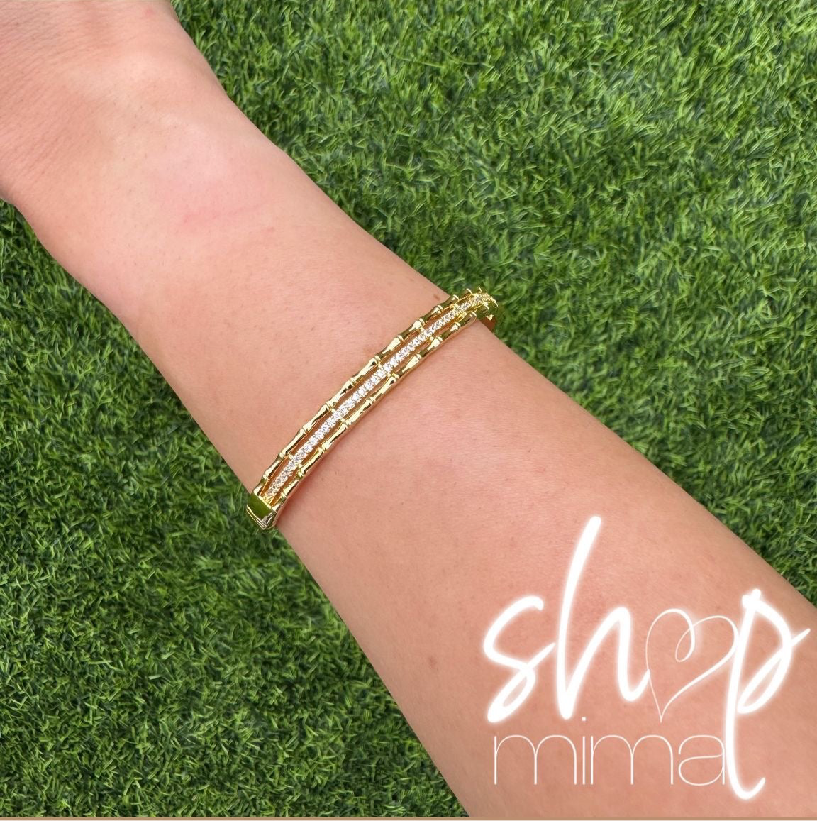 ZELMA ZIRCONIA ADJUSTABLE BRACELET