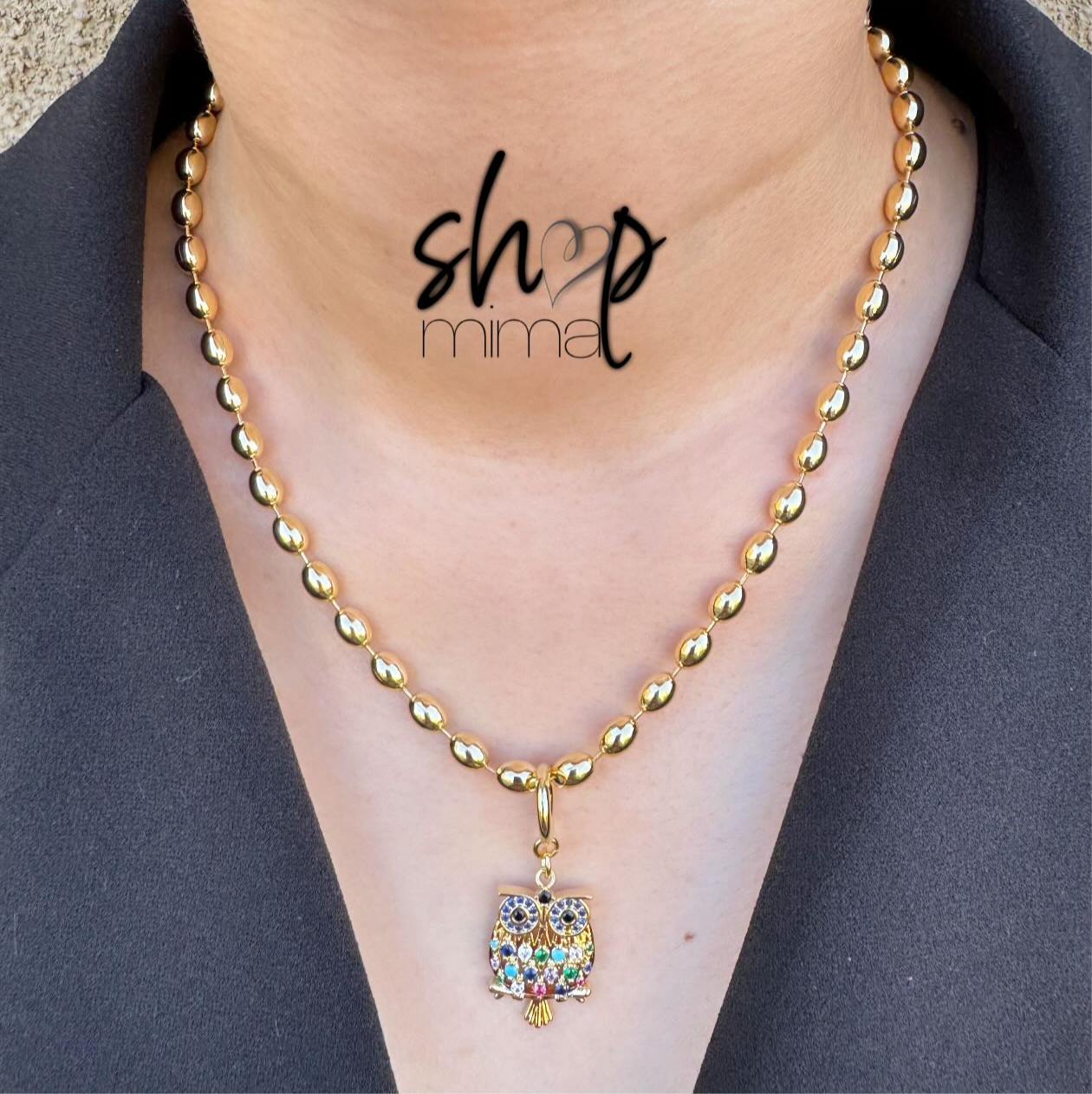 BUI MIL COLORES EN BALINES NECKLACE MADE BY TANIAXO