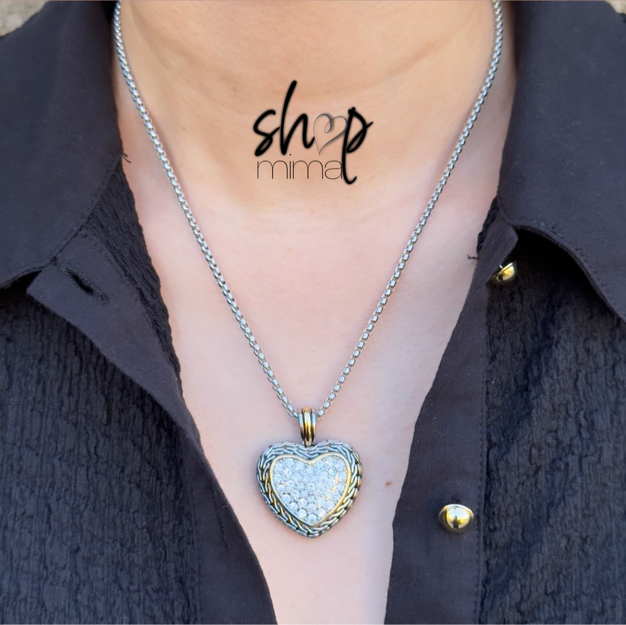 CHASE HEART NECKLACE