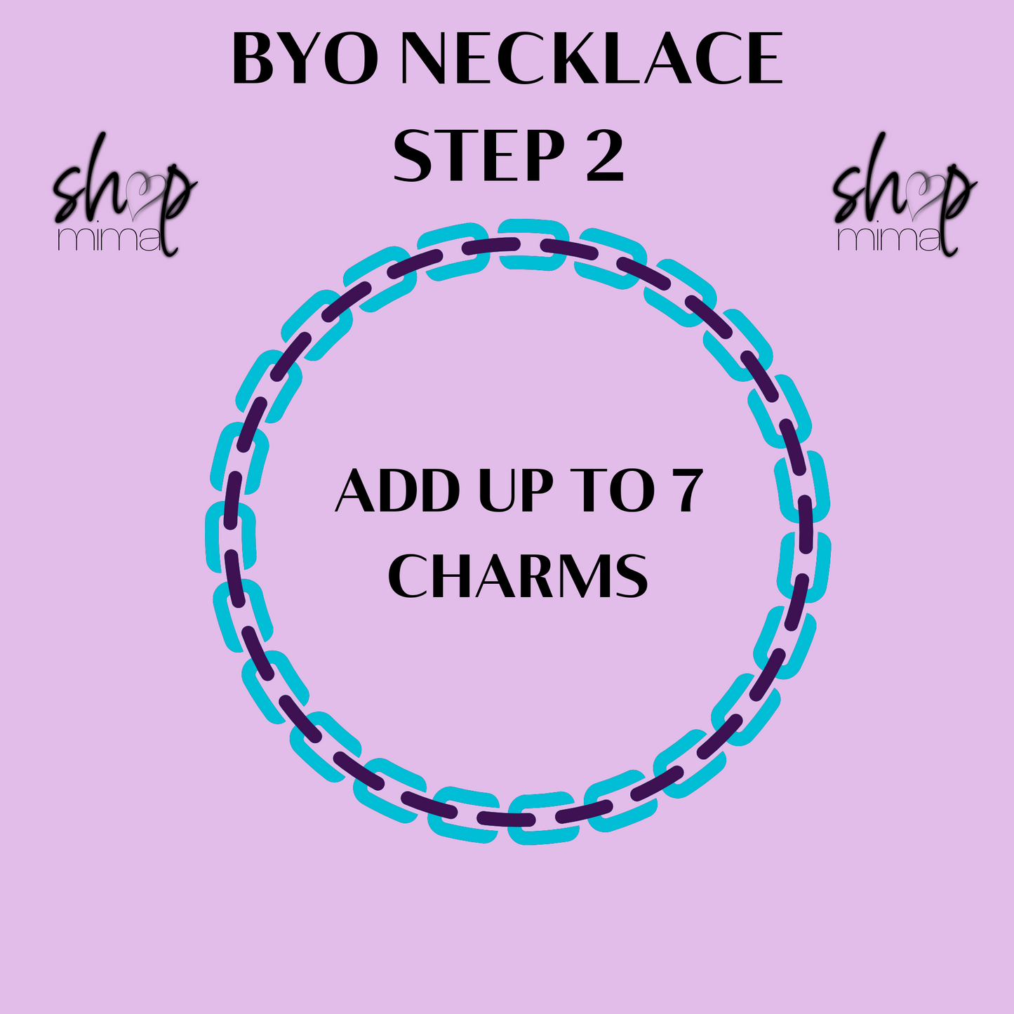 BUILD YOUR OWN CHARMS NECKLACE