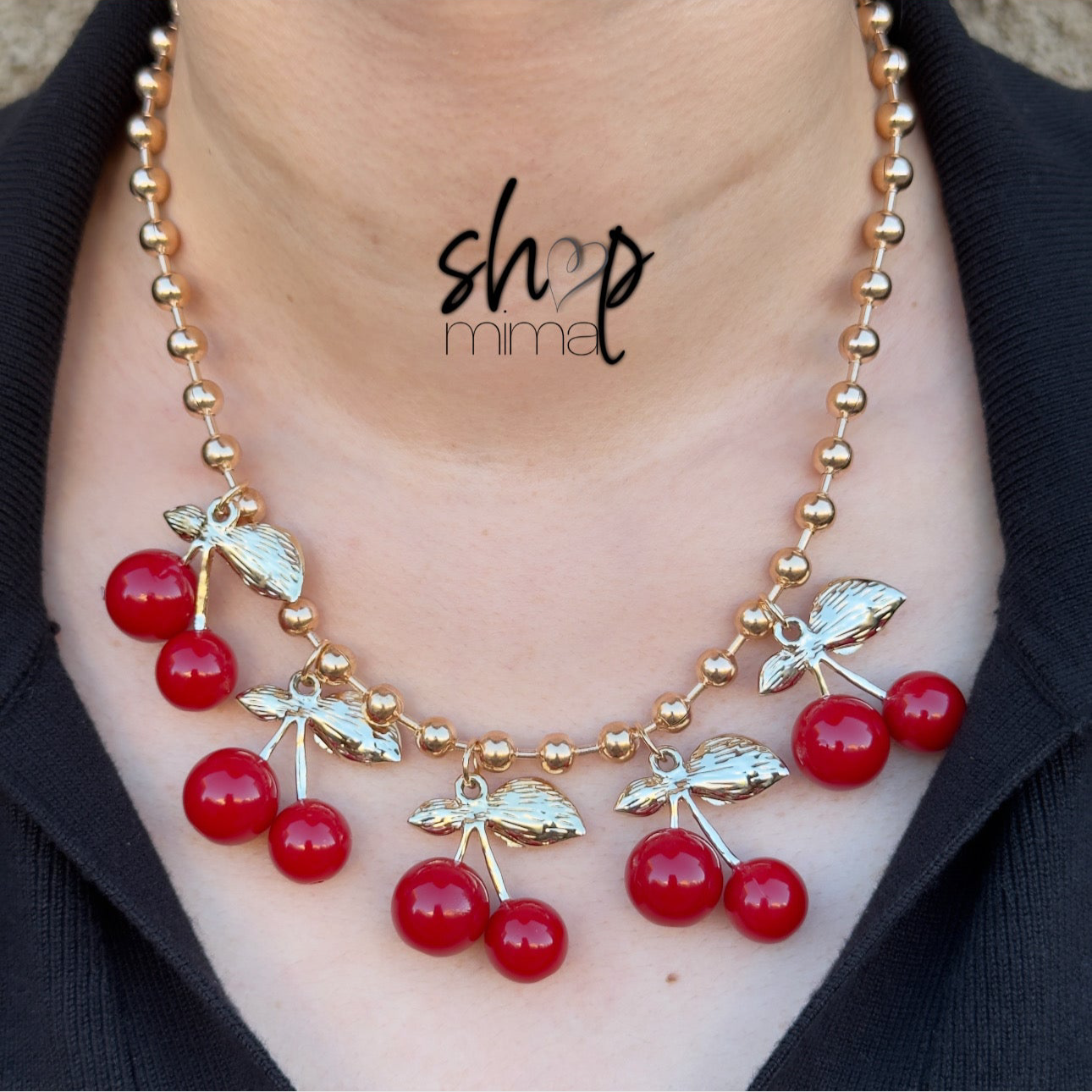 MIL CHERRY NECKLACE