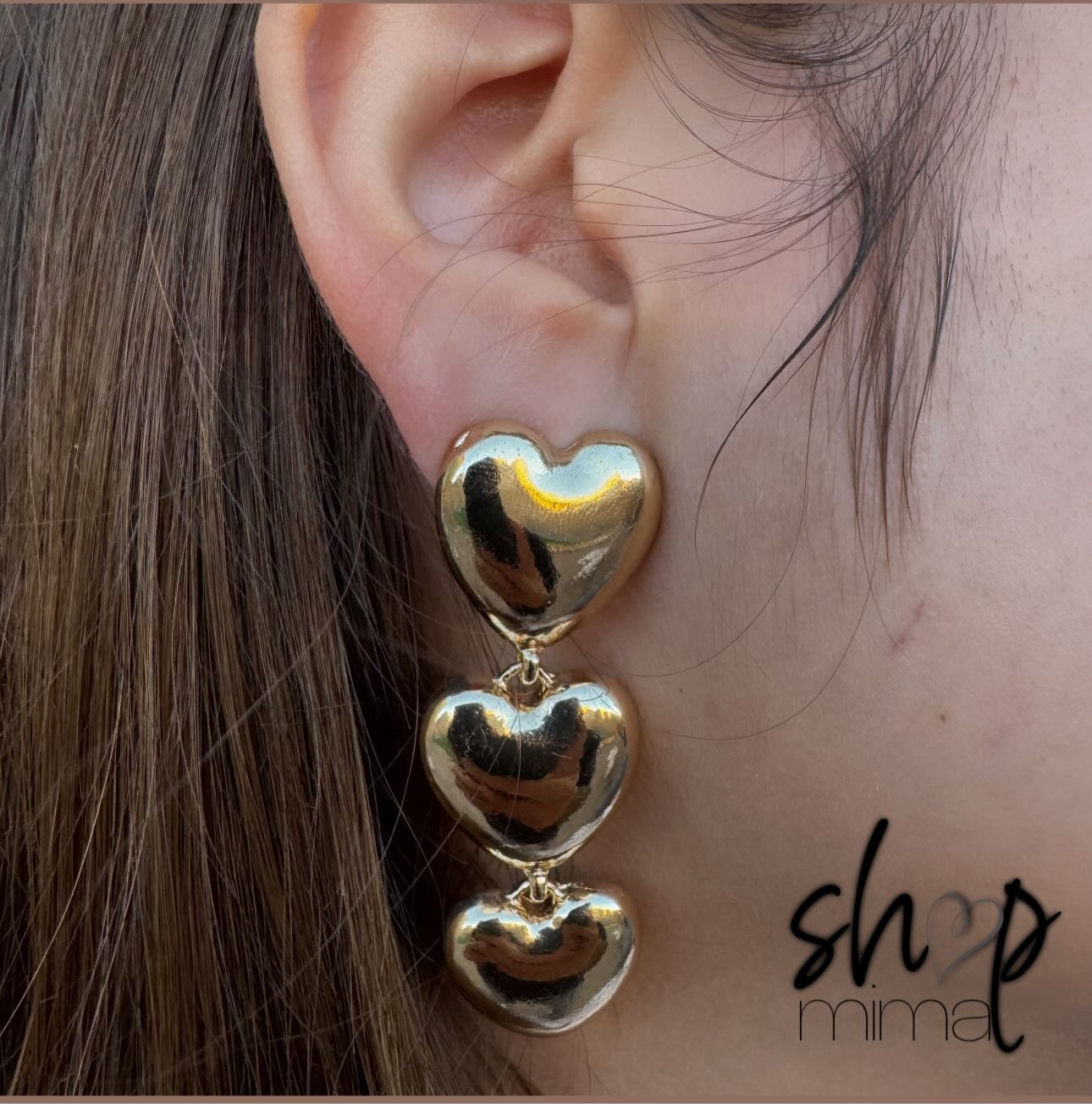 PAMELA HEART EARRINGS