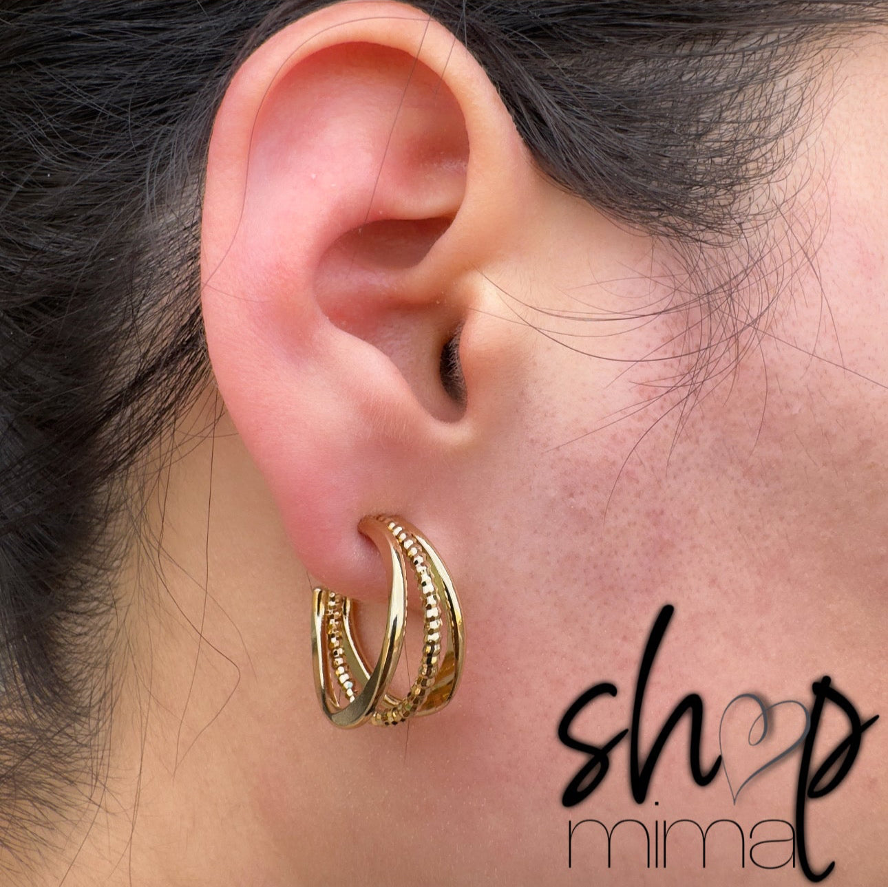 ECLAIR HOOP EARRINGS