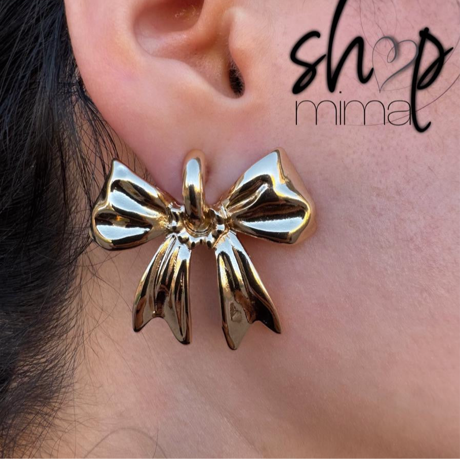 BOW LIGHT EARRINGS