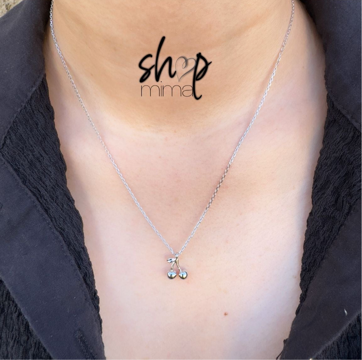 DAINTY CHERRY NECKLACE