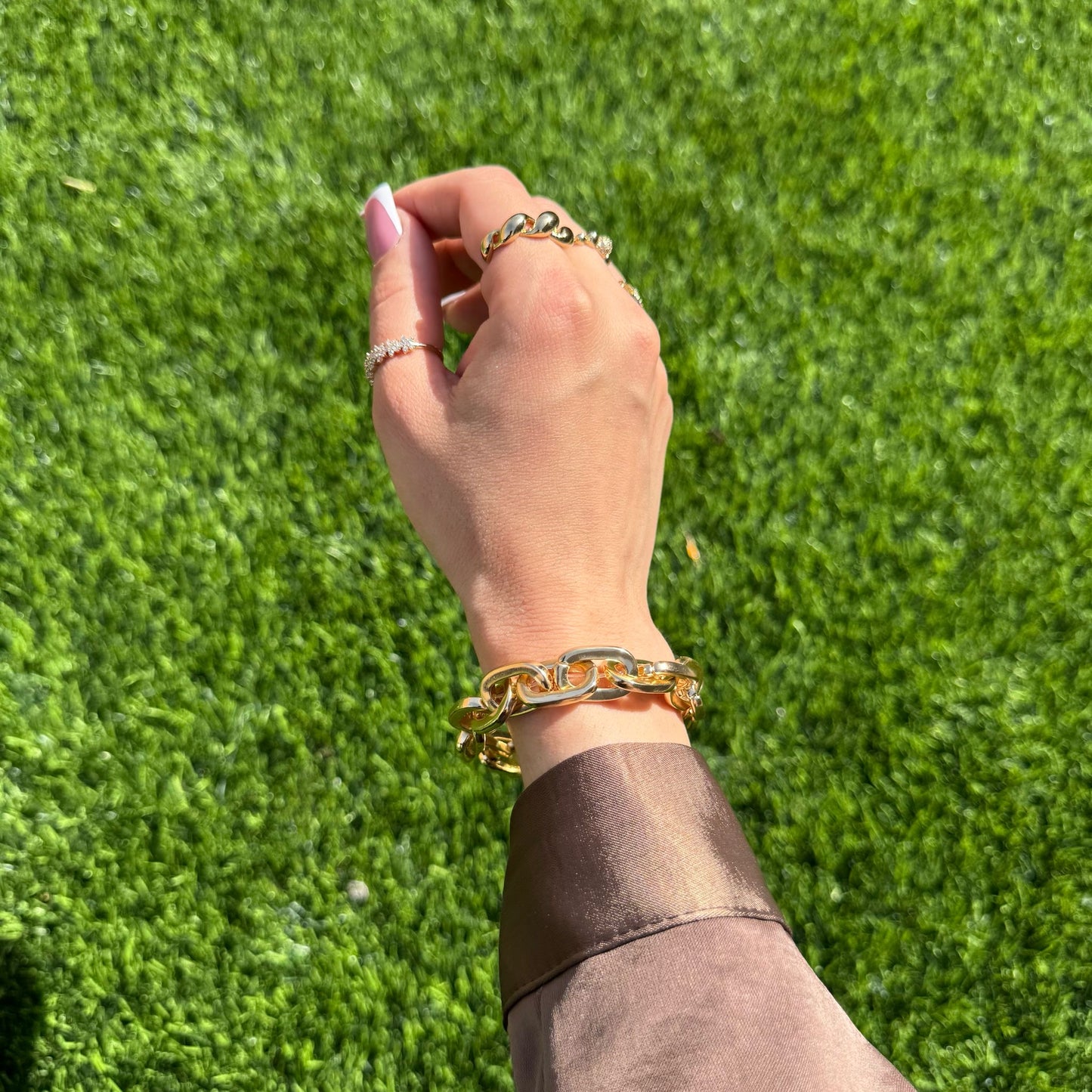 CHUNKY CHAIN BRACELET