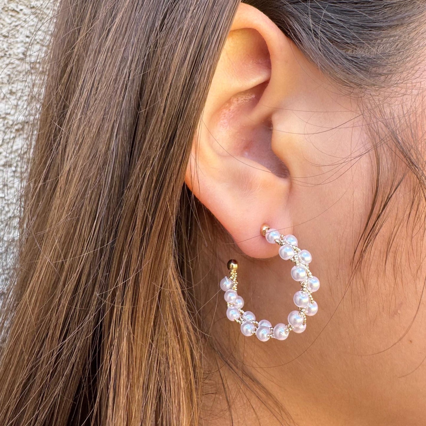 ASHLEY PEARL EARRINGS