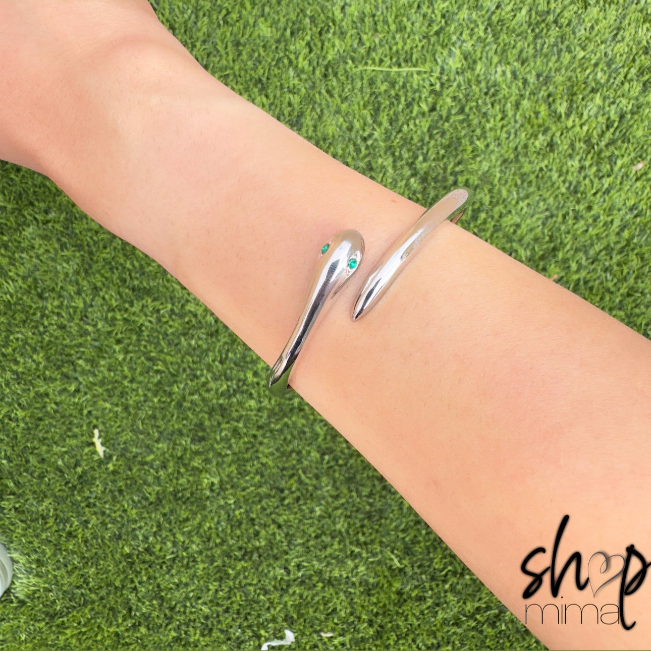 GREEN SNAKE BRACELET