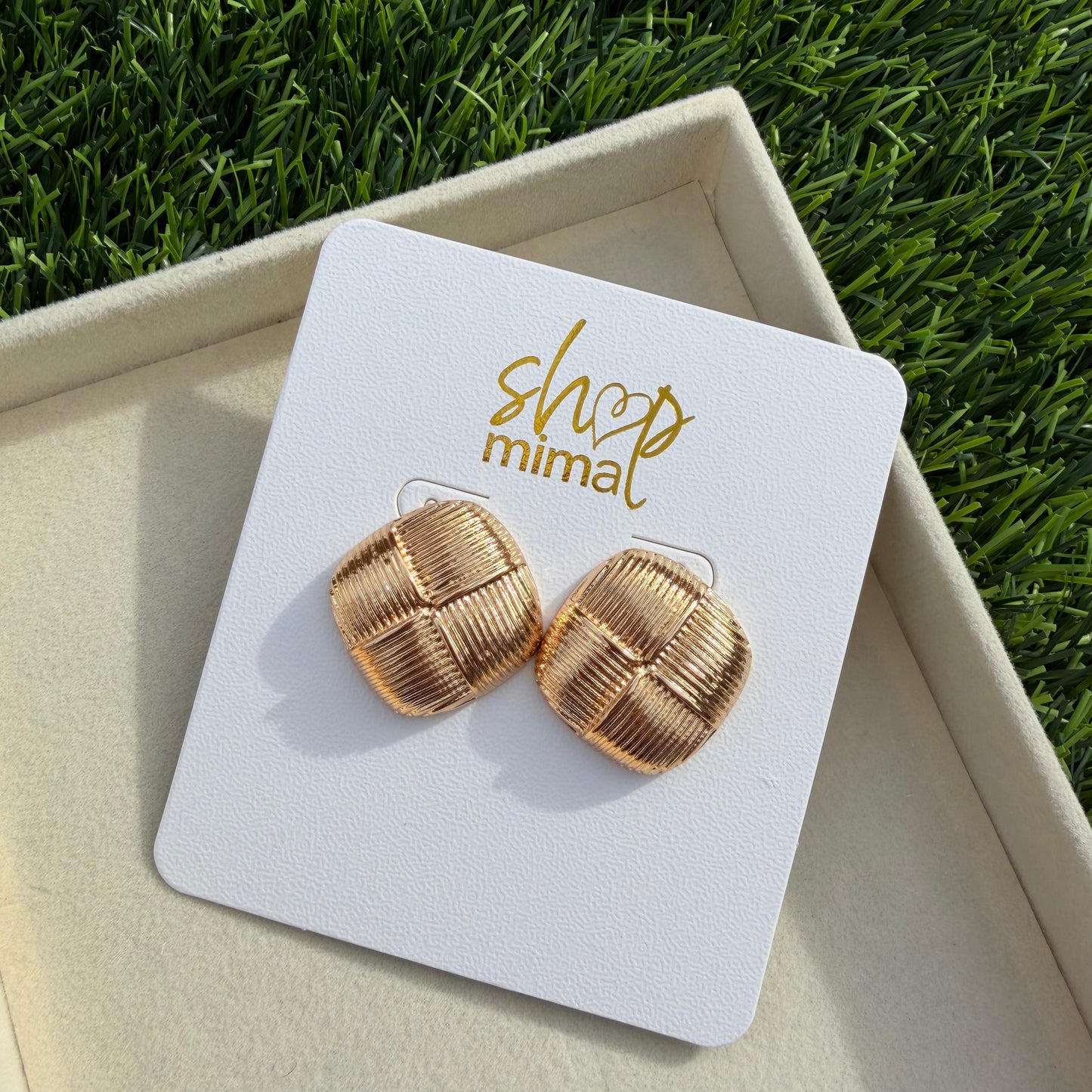 LETTY SQUARES EARRINGS
