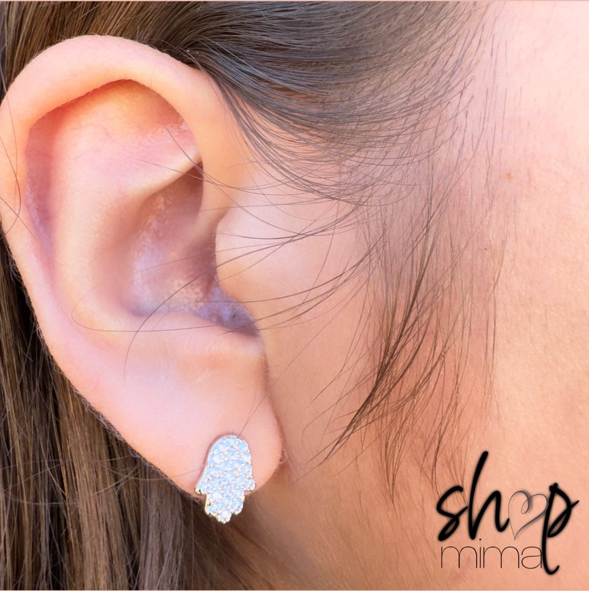 MANITA DE FATIMA FULL ZIRCONIA EARRINGS