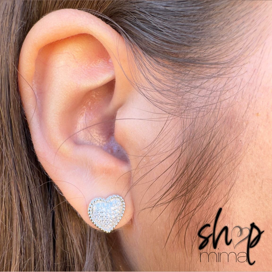 MALIBU HEART EARRINGS