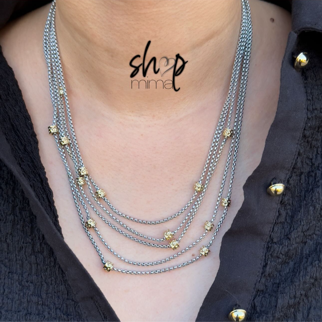 SIGMA LAYERED NECKLACE