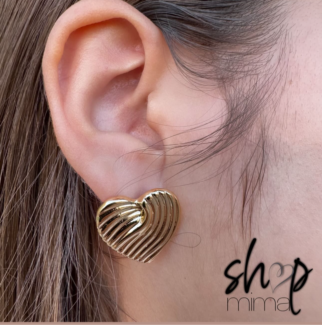 ITSARA HEART EARRINGS