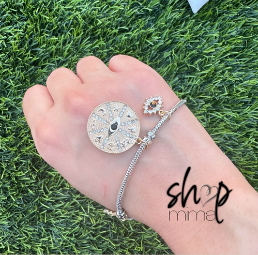 CHARMS EVIL EYE BRACELET