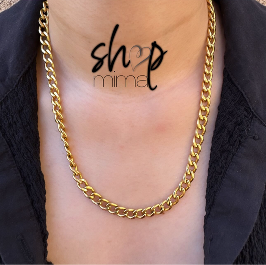 ANICE STAINLESS STEEL NECKLACE