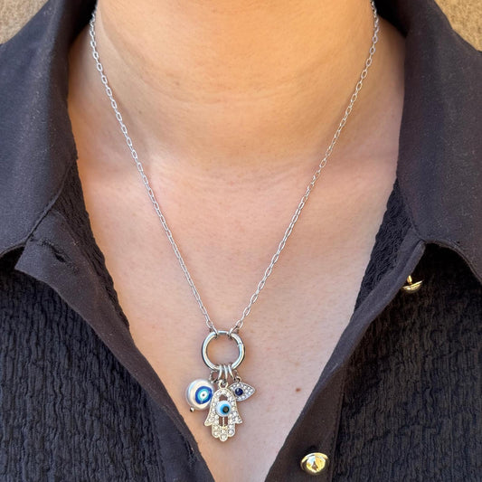 OJO CHARMS NECKLACE