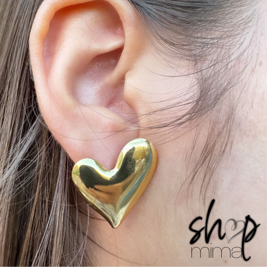 IRRE HEART EARRINGS