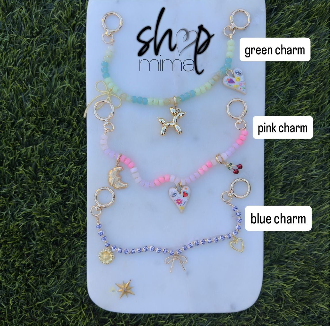 BAG PURSE CHAIN CHARMS MADE BY TANIAXO
