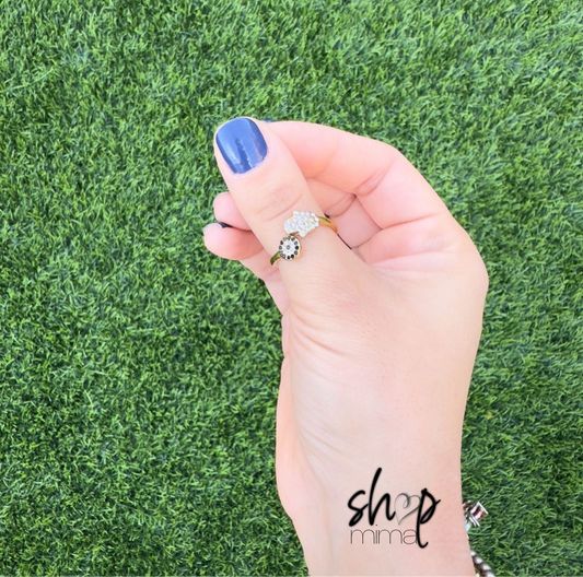 HAMSA EYE RING ADJUSTABLE