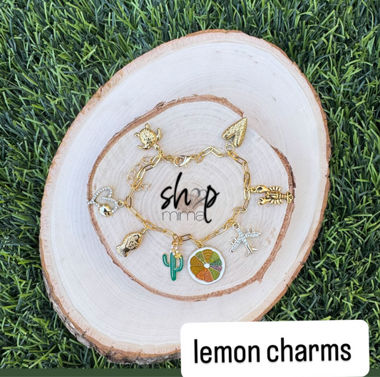 LEMON CHARMS BRACELET MADE BY TANIAXO