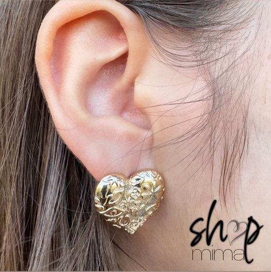 SILVIA HEART EARRINGS