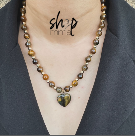 TIGER EYE NECKLACE
