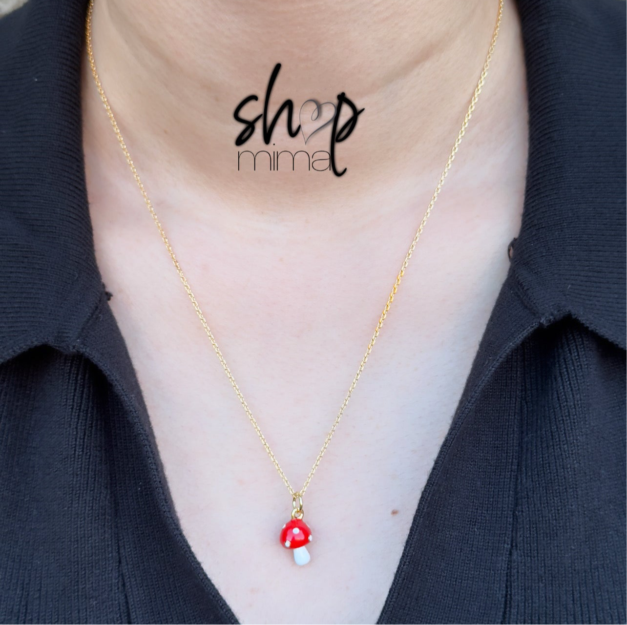 MUSHROOM NECKLACE