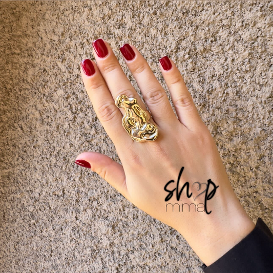 CLOUDY VIBES RING ADJUSTABLE